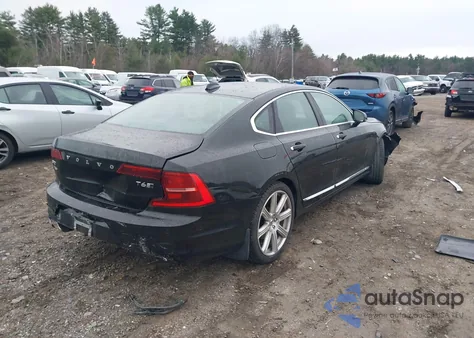 2017 Volvo S90 T6 Inscription из США, поврежденный, VIN YV1A22ML2H1006803